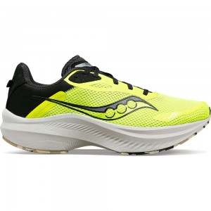 Saucony Axon 3 Citron/Black | 946018-YRH