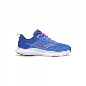 Saucony Axon 3 Sneaker Bluelight/Grape | 516742-EPL