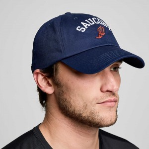 Saucony Classic Hat Navy Graphic | 302694-FCN