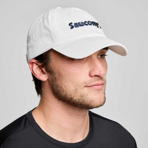 Saucony Classic Hat White Graphic | 708634-OVJ