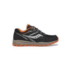 Saucony Cohesion Tr14 Lace Sneaker Black/Orange | 593416-BJP