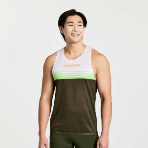 Saucony Elite Singlet Umbra | 561943-GSY