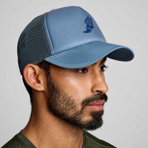 Saucony Foamie Trucker Hat Murk Graphic | 957620-YAI