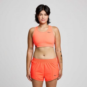 Saucony Fortify Bra ViZiRed | 345190-KXY