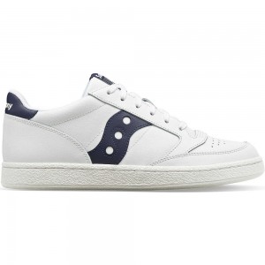 Saucony Jazz Court Pu White/Navy | 870231-GCB