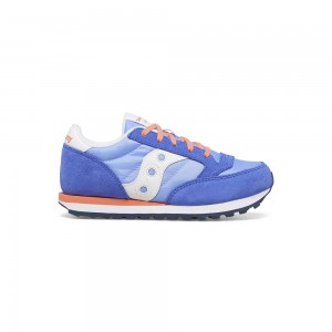 Saucony Jazz Original Sneaker Blue/Coral | 648125-TBI