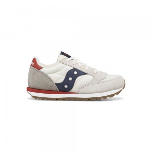 Saucony Jazz Original Sneaker Grey/Navy/Red | 273418-QOE