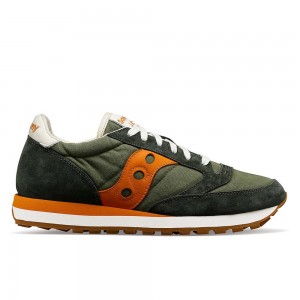 Saucony Jazz Original Stonewash Forest/Orange | 619438-OSU