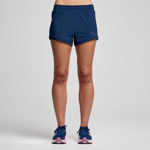 Saucony Outpace 3" Short Navy | 247653-AKG