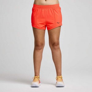 Saucony Outpace 3" Short ViZiRed | 357642-YON