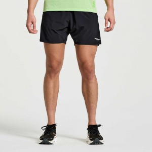 Saucony Outpace 5" Short Black | 462387-ULR