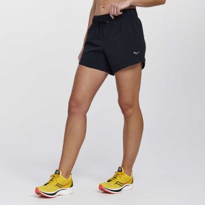 Saucony Outpace 5" Short Black | 810596-PSD