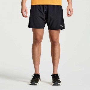 Saucony Outpace 7" Short Black | 409821-MNC