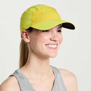 Saucony Outpace Hat Citron | 249058-RFM