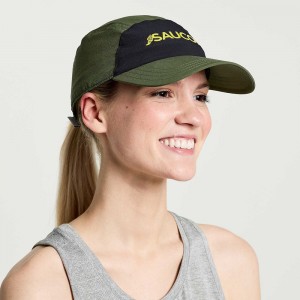 Saucony Outpace Hat Climbing Ivy | 267310-TSJ