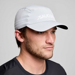 Saucony Outpace Hat Granite | 765041-IKR