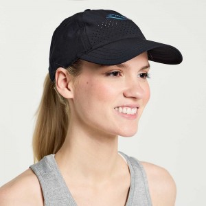 Saucony Outpace Petite Hat Black | 384769-ORE