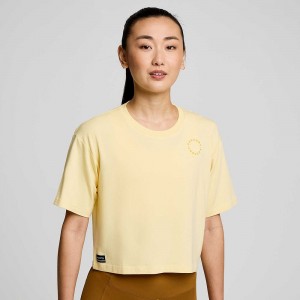 Saucony Recovery Boxy Tee Glow Graphic | 374689-EKP