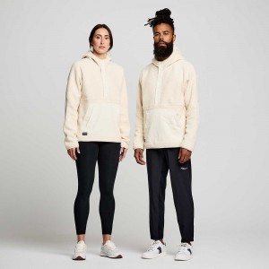 Saucony Recovery Sherpa Pullover Linen | 596018-SDP