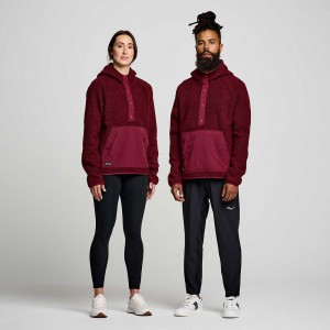 Saucony Recovery Sherpa Pullover Sundown | 810923-KFS