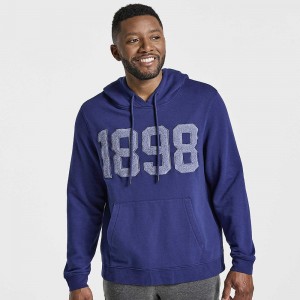 Saucony Rested Hoodie Sodalite | 892035-ZQB