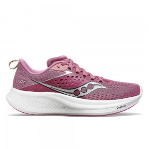 Saucony Ride 17 Orchid/Silver | 619480-CSM