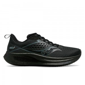 Saucony Ride 17 Triple Black | 089362-NTW