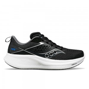 Saucony Ride 17 Wide Black/White | 359041-FBD