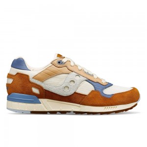 Saucony Shadow 5000 Premium Light Beige/Rust | 759160-GAH