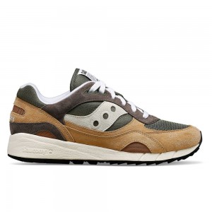 Saucony Shadow 6000 Green/Brown | 580492-LHC