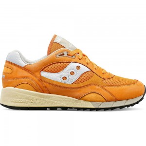 Saucony Shadow 6000 Premium Orange/White | 041267-CBH