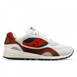 Saucony Shadow 6000 White/Rust | 469125-WST