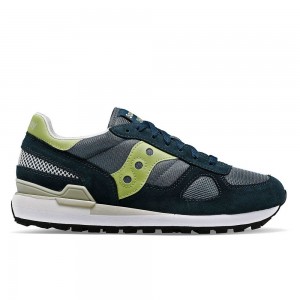 Saucony Shadow Original Navy/Lime | 673029-RQK