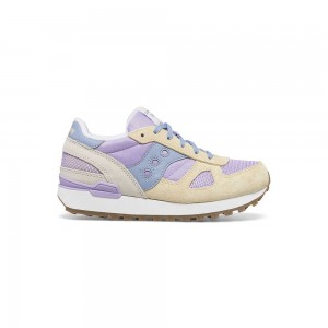 Saucony Shadow Original Sneaker Yellow/Purple/Blue | 206785-BIX