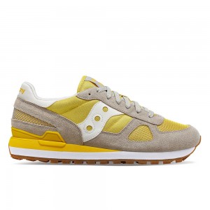 Saucony Shadow Original Yellow/Grey | 678423-HTI