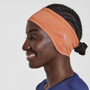 Saucony Solstice Headband Ember Heather | 764289-HFQ