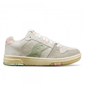 Saucony Spot-Bilt™ Sonic Low Light Beige/Green | 752809-IXD