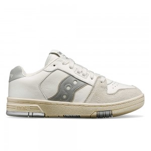 Saucony Spot-Bilt™ Sonic Low Premium Beige/Grey | 581924-PIW