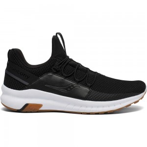 Saucony Stretch & Go Glide Black/Gum | 045671-JFP