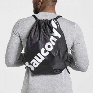 Saucony String Bag Black | 089427-RSB