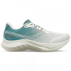 Saucony Tide 2 White/Teal | 716538-FWD