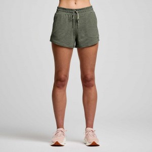 Saucony Triumph 3" Short Bough Heather | 063958-FRQ