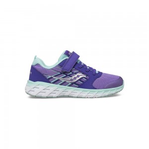 Saucony Wind 2.0 A/C Sneaker Purple | 024631-UPI