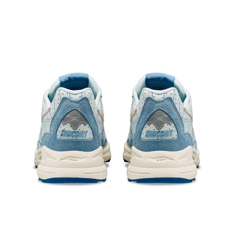 Saucony 3d Grid Hurricane Chromatic Light Blue | 903256-RJX