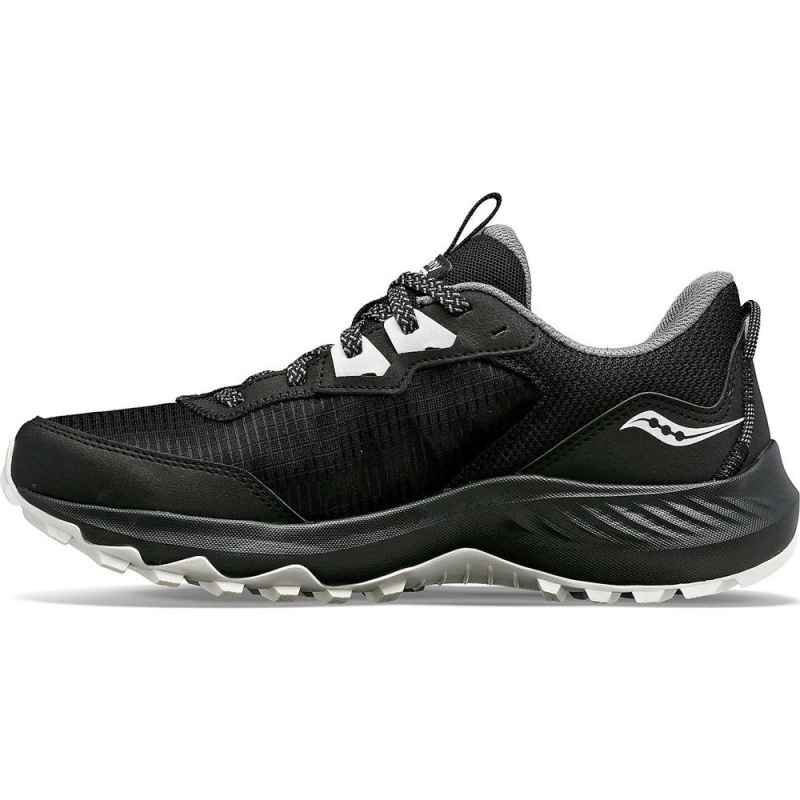 Saucony Aura Tr Black/Fog | 864735-IUT