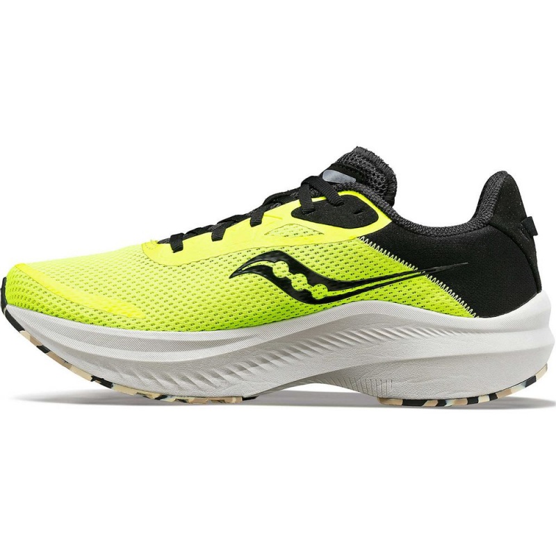 Saucony Axon 3 Citron/Black | 946018-YRH