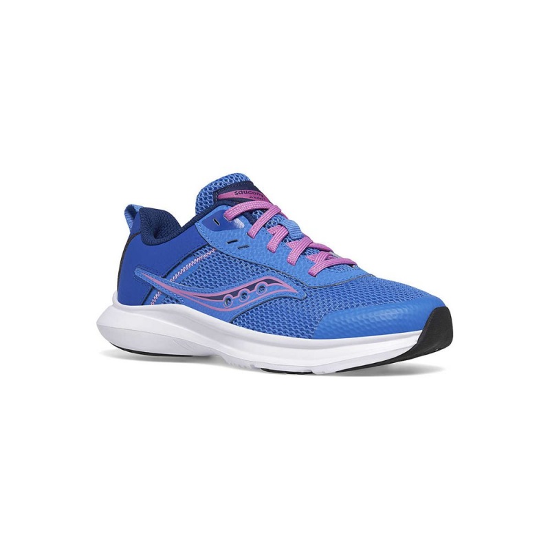 Saucony Axon 3 Sneaker Bluelight/Grape | 516742-EPL