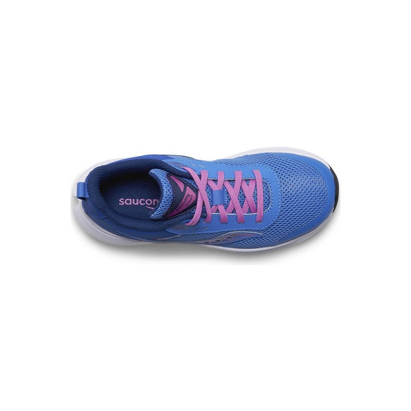 Saucony Axon 3 Sneaker Bluelight/Grape | 516742-EPL