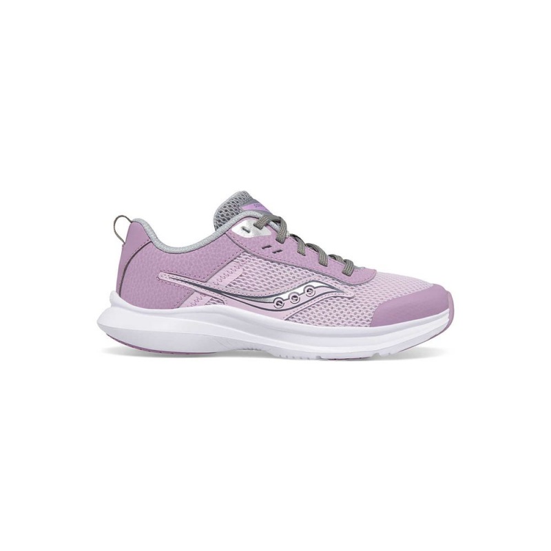 Saucony Axon 3 Sneaker Orchid/Grey | 503746-YFC