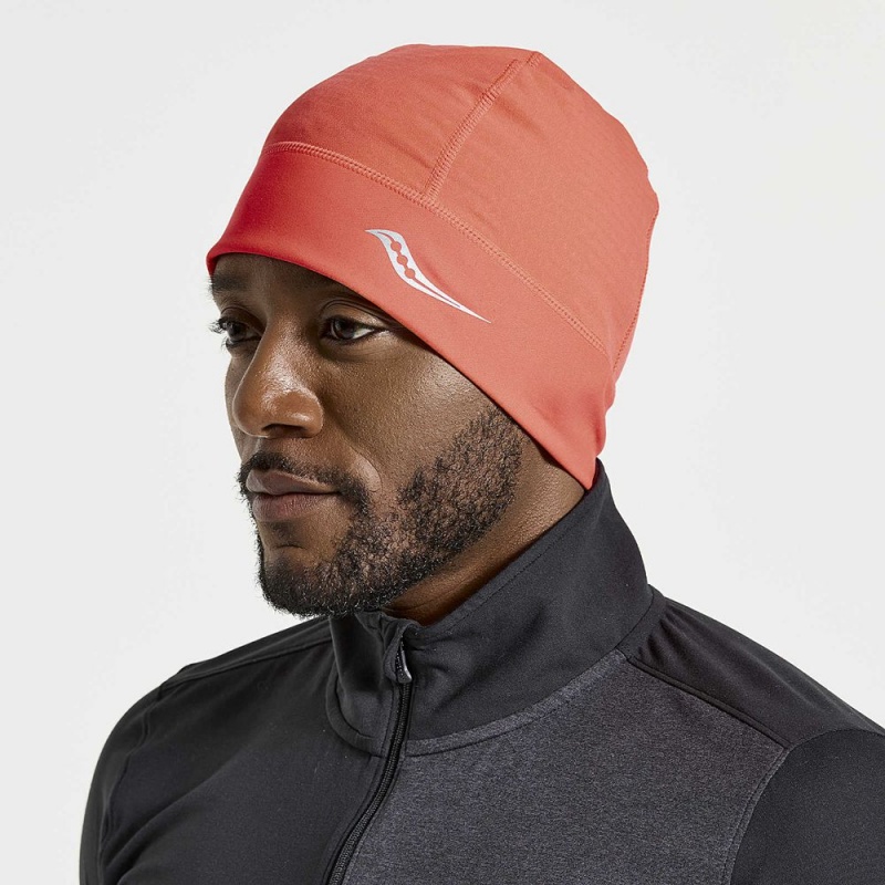 Saucony Bluster Wind Beanie ViZiRed | 854762-ZNO